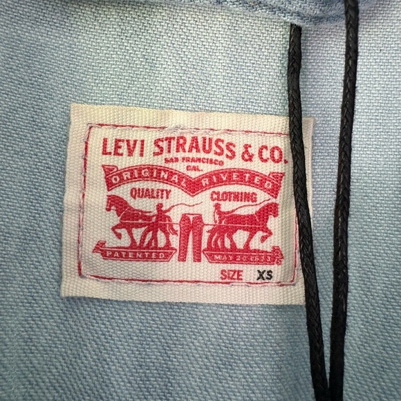 Levi's HERITAGE SHORT SLEEVE ROMPER XS - Picture 5 of 10